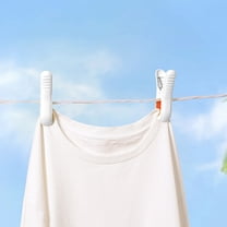 xaoyunyn Stable Windproof Plastic Clothespins,Strong Non Slip Clips for Kitchen,Multi Purpose for Home and Office,Stylish and Long Lasting Design,Set of 2