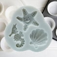 thumbnail image 1 of AURARMLET 1Ud Para Pastel De Silicona Sea Animal Con Flexible Y Antiadherente, 1 of 8