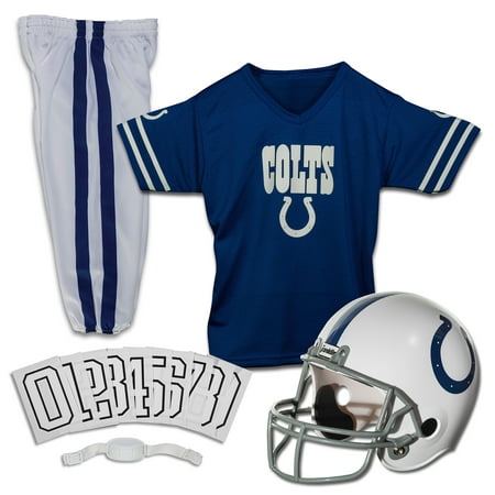 Franklin Sports NFL Indianapolis Colts Youth Licensed Deluxe Uniform Set, Small