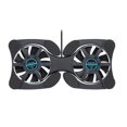 thumbnail image 1 of Mini portátil plegable USB doble ventilador enfriador almohadilla de refrigeración para PC portátil Notebook 7 "~ 15", 1 of 5