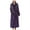 Purple, variant on Lindreshi Robes for Women Fuzzy Long Women's Winter Warm Nightgown Couple Bathrobe Men and Women and Winter Nightgown
