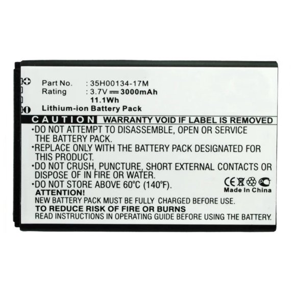 Batteries N Accessories BNA-WB-L3806 Cell Phone Battery - Li-ion, 3.7, 3000mAh, Ultra High Capacity Battery - Replacement for HTC 35H00134-17M Battery