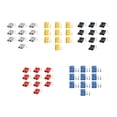 thumbnail image 3 of tredstone Industrial Socket Connector Quick Installation Male Female Docking Socket Suitable For All Kinds Black 10PCS, 3 of 6