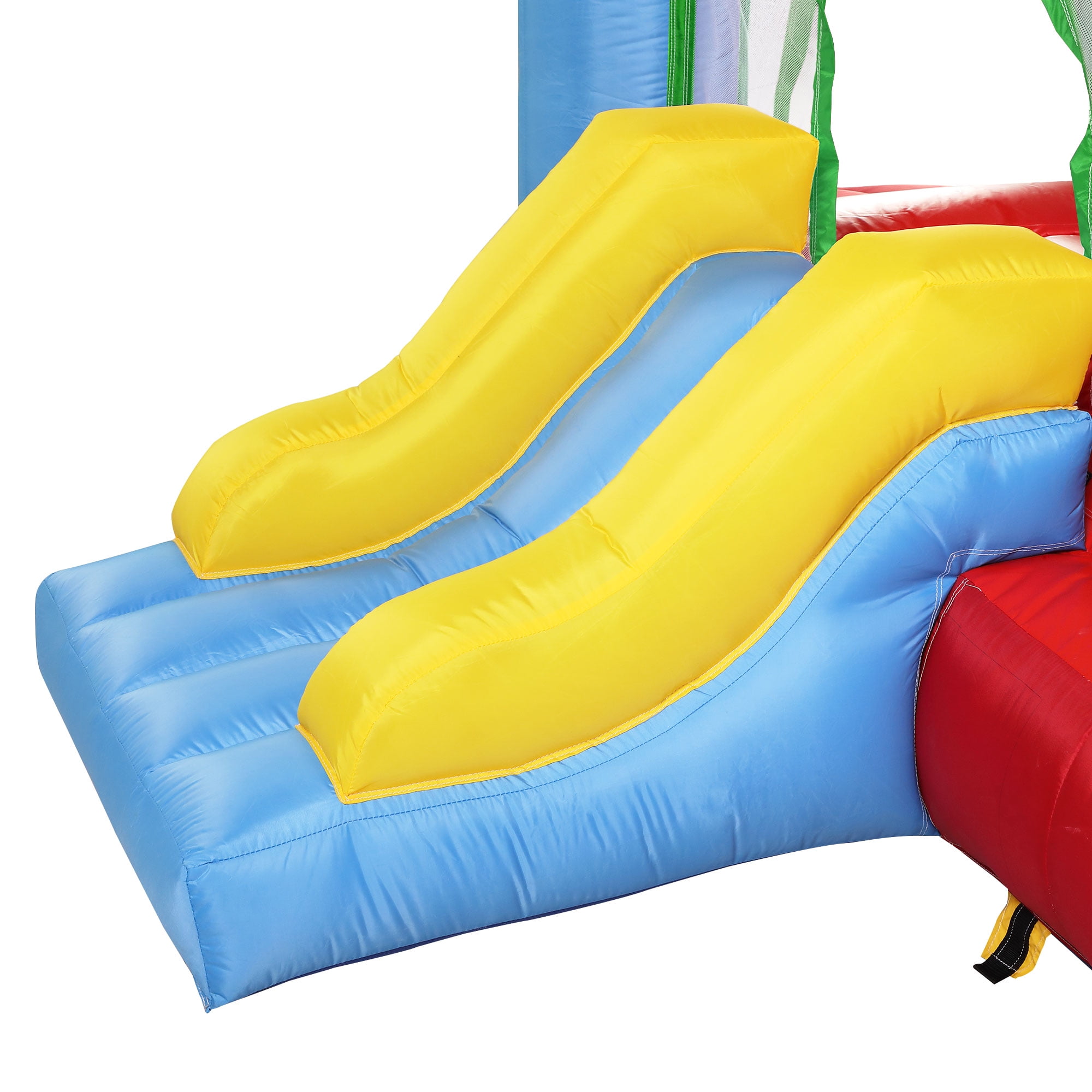 Kepooman Bounce House, Inflatable Bouncer, Jumping Castle with Slide, Family Backyard Bouncy Castle, Idea for Kids Kepooman Bounce House, Inflatable Bouncer, Jumping Castle with Slide, Family Backyard Bouncy Castle, Idea for Kids