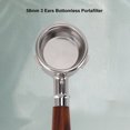 thumbnail image 3 of 58mm Coffee Portafilter Feel Italy in Each Cup Bottomless Machine 58mm Handle Coffee Maker Replacement Parts, 3 of 7