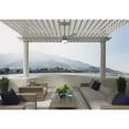 thumbnail image 6 of Hunter - Anorak Outdoor  Ceiling Fan With Light, Wall Control, 52-inch, Quartz Grey, Modern-style, 3-speed WhisperWind Motor, 50290, 6 of 18