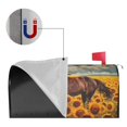 thumbnail image 5 of PHELIKA Horse Sunflowers 12 Magnetic Mailbox Covers Post Letter Box Cover Standard Size 21"H x 18"W, 5 of 8