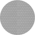thumbnail image 1 of Ahgly Company Machine Washable Indoor Round Transitional Silver Gray Area Rugs, 4' Round, 1 of 7