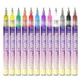 thumbnail image 1 of 12 Colors Nail Art Pens Set, Nail Art Markers for Gel Nails, Drawing Painting Point Tool for DIY Nail Art Design Manicure Decoration, 1 of 5