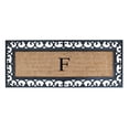 thumbnail image 1 of First Impression Exclusive Hand Crafted Myla Monogrammed Entry Doormat, Large Double Door Size (17.7 x 47.25)-RC2004F, 1 of 5