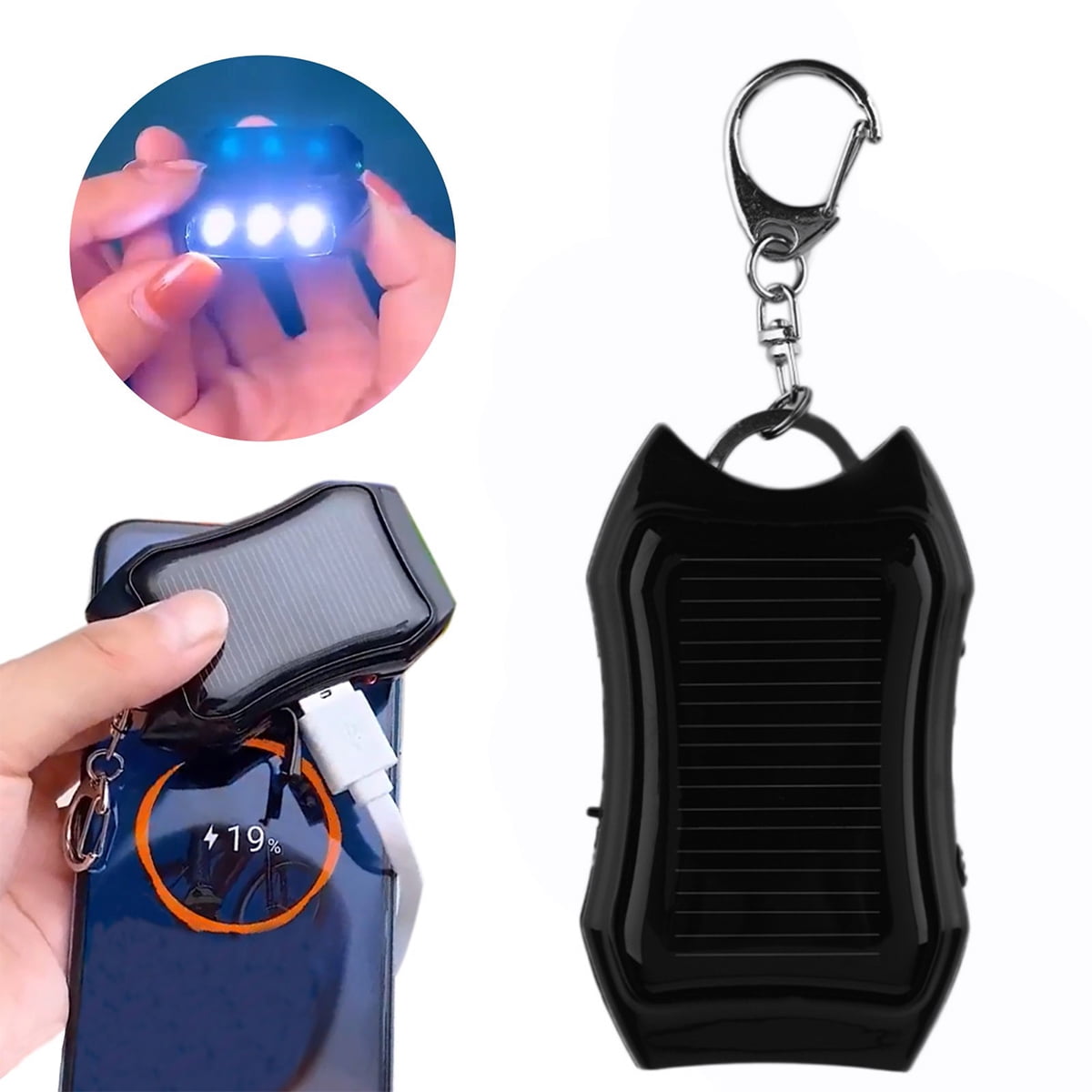 keychain solar charger