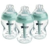 Tommee Tippee Advanced Anti-Colic Baby Bottle, 9oz, Slow Flow. Breast-like Nipple, Vented Anti-Colic Wand, Self-Sterilizing, Pack of 3