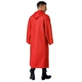 thumbnail image 5 of TiaoBug Men's Jedi Uniform Hooded Robe Tunic Cloak Outfit Halloween Cosplay Costume Tie String Cape Red 3XL, 5 of 6