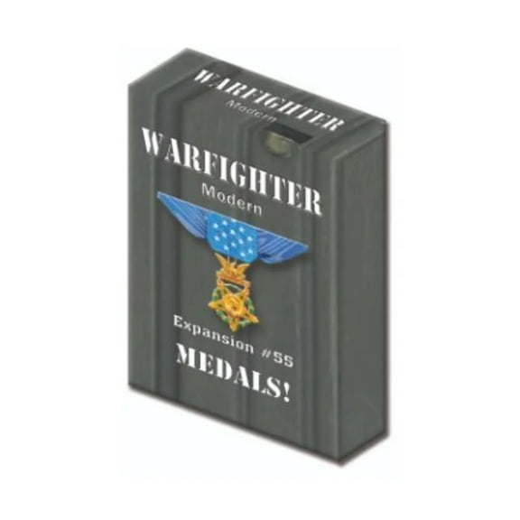 Warfighter Modern: Expansion 55 - Modern Daytime or Shadow War Medals DVG 030BE