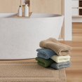 thumbnail image 7 of Waffle Bath-Mat, Absorbent Bath Mats for Bathroom Non Slip, Machine Washable Bathroom Rugs with Tassels Ultra Soft Boho Bath Rugs for Floor 17''x24'' Beige, 7 of 7