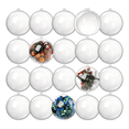 thumbnail image 1 of 30 Esferas De Plástico Transparente De 8 Cm Para Decoración Xtellar transparente, 1 of 4