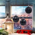 thumbnail image 6 of CELNNCOE 12Pcs Christmas Ornaments Balls, Christmas Balls Ornaments Plastic Balls Decorative Hanging Ornaments,Brown Christmas Tree Decorations for Holiday Party Home Decor, 6 of 7