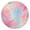 Pastel Floral Watercolor, variant on Colorful Tie Dye Pattern Round Fitted Tablecloth with Elastic Edge,Dining Table Cover Waterproof,Outdoor Round Tablecloth for Camping,Dining,Indoor and Outdoor