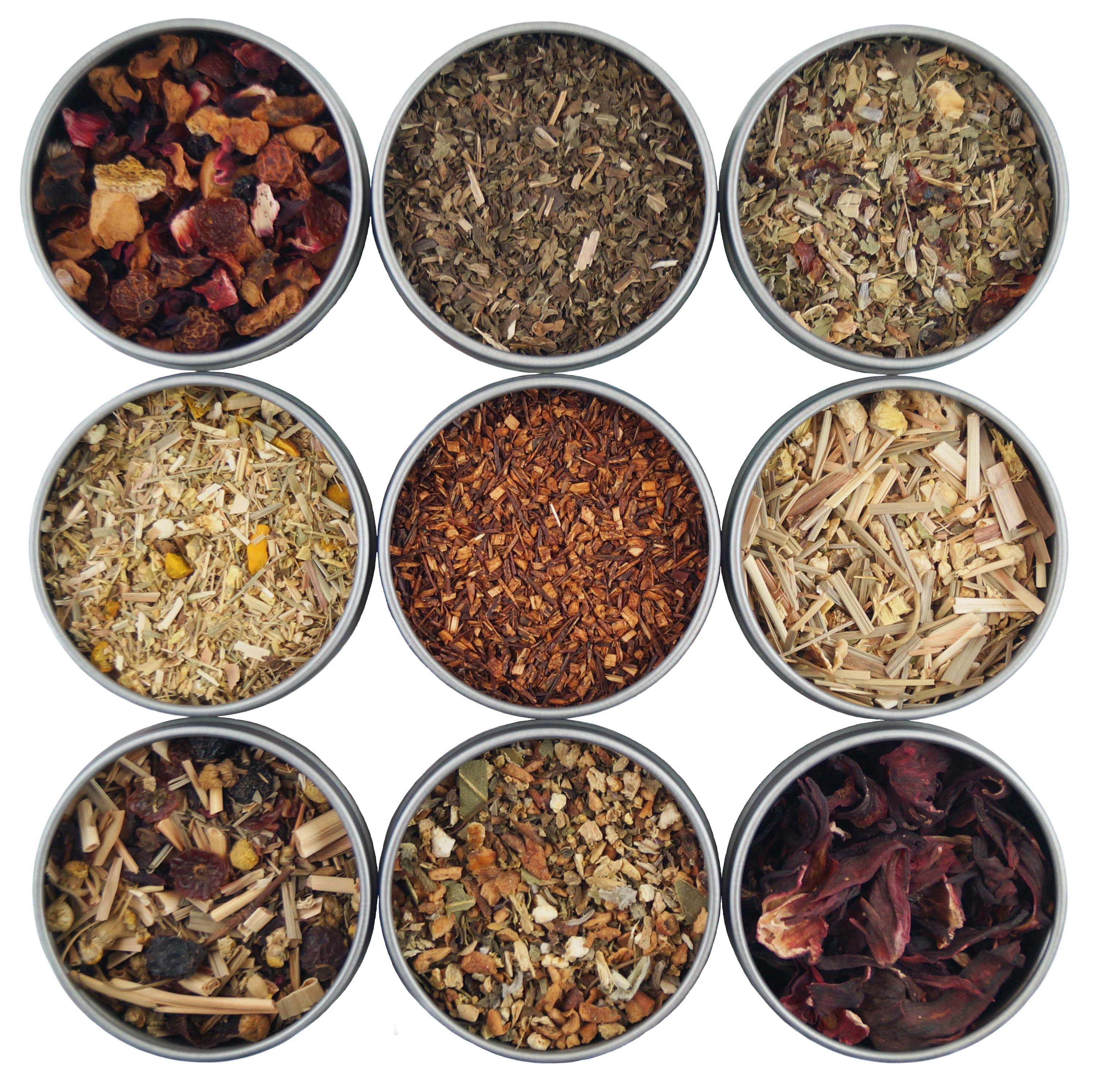 Heavenly Tea Leaves Organic Loose Leaf Herbal Tea Sampler