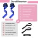 thumbnail image 4 of Correas para Levantamiento de Pesas: Muñequeras para Levantamiento de Pesas, Peso Muerto, Ejercicio, Entrenamiento de Fuerza,Blue, 4 of 5