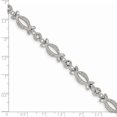 thumbnail image 5 of 925 Sterling Silver Cubic Zirconia Bracelet, 5 of 5
