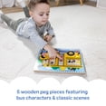 thumbnail image 6 of Melissa & Doug The Wheels on the Bus Sound Puzzle With Light-Activated Sound Effects, 6 of 11