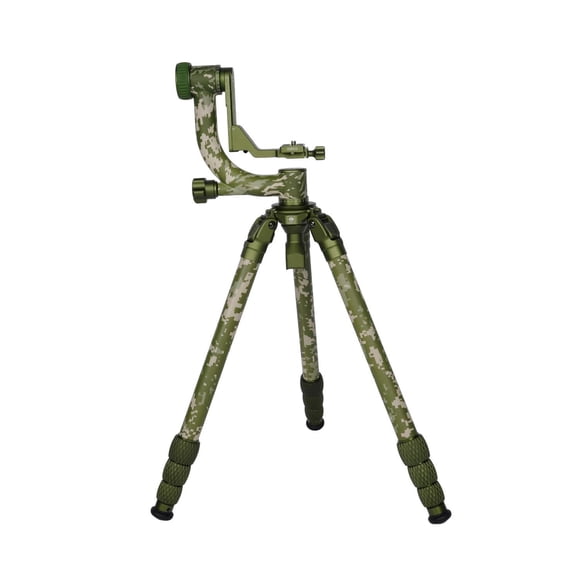 Trípode Sirui Fibra de Carbono con Cabeza de Cardán CH-20 Explorer Series