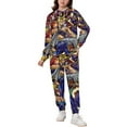 thumbnail image 2 of Yu-Gi-Oh Tracksuit Pullover Hoodie And Sweatpants 2 Pieces Sweatsuit Jogging Pants Set for Boys Girls, 2 of 7