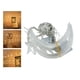 thumbnail image 4 of Brillo estrella LED cortina cadena luces ventana cortina cadena luces 8 modos decoraciones para Ramadan, Navidad, boda, , hogar, Patio Blanco cálido Yinane cadena de luces de hadas, 4 of 8
