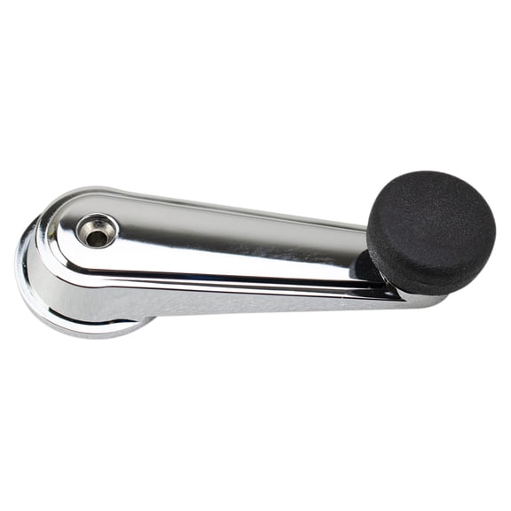 TRQ Window Crank Handle Chrome & Black LH or RH for Heavy Duty Mack Truck New DHA37829