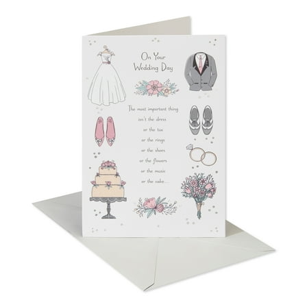 American Greetings Wedding Card for Bride and Groom (Love Between You)