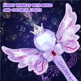 thumbnail image 3 of Bubble Band Blower Hugeway Princess Magic para niños, color morado, 3 of 6