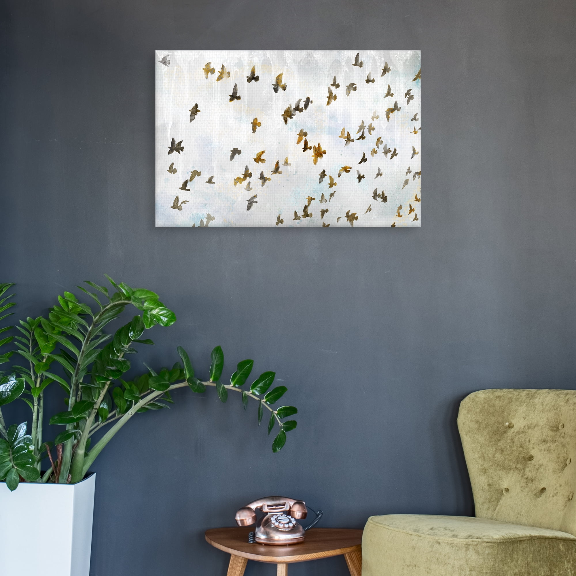 In Flight by Studio Arts Canvas Art Print