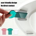 thumbnail image 3 of Toystoory Paquete de 3 elevadores de asiento de inodoro, asas para inodoro, evitan tocar el soporte de la cubierta Juegos de accesorios de baño Toystoory HA062903-00B, 3 of 6