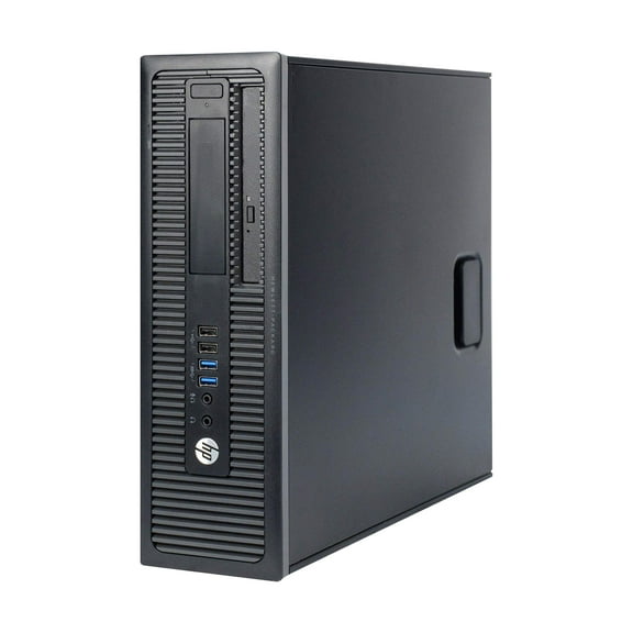 Restored HP EliteDesk 800 G2 SFF Small Form Factor Desktop | Core i7 - 6700 - 512GB SSD Hard Drive - 16GB RAM | 4 cores @ 4 GHz Win 10 Pro Black