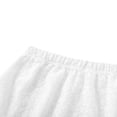 thumbnail image 4 of Women‘s Lace Shirt Extender Layering Fake Top Lower Sweep Half-Length Plus Size A Version Underskirt Black L, 4 of 6