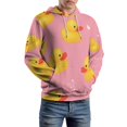 thumbnail image 5 of Cute Rubber Duck Pattern 3d Sweatshirts Hoodie Fashion Casual Personality Men's Women Street Hoodie Pullovers Long Sleeve Comfortable Top, 5 of 6