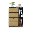 thumbnail image 3 of Furinno Armoire de Rangement Polyvalente à 4 Tiroirs, Espresso/marron, 3 of 8