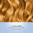 thumbnail image 6 of Conair Instant Heat Curling Iron Brush 1 1/4 inch Barrel, Black, 6 of 15