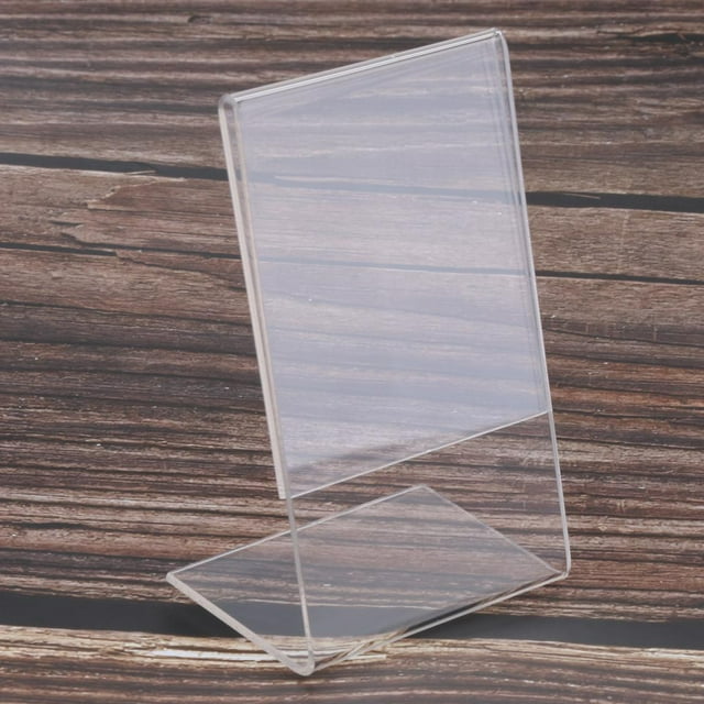 Soporte Vertical para fotografía 3 Pulgadas para de Sello Postal de Escritorio Definición Acrílico Yotijar Soporte para marco de fotos de mesa de 3 pulgadas