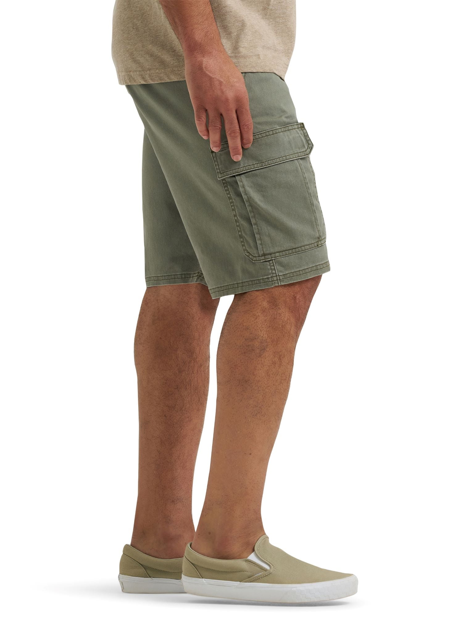 Wrangler Men's and Big Men's Stretch Cargo Shorts
