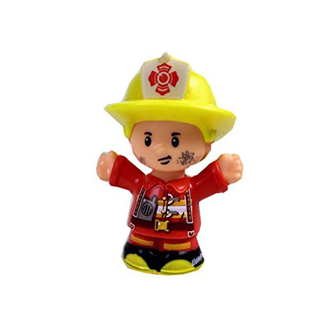 New Fisher Price Little People FIREWOMAN FIREFIGHTER African American Woman Lady 
