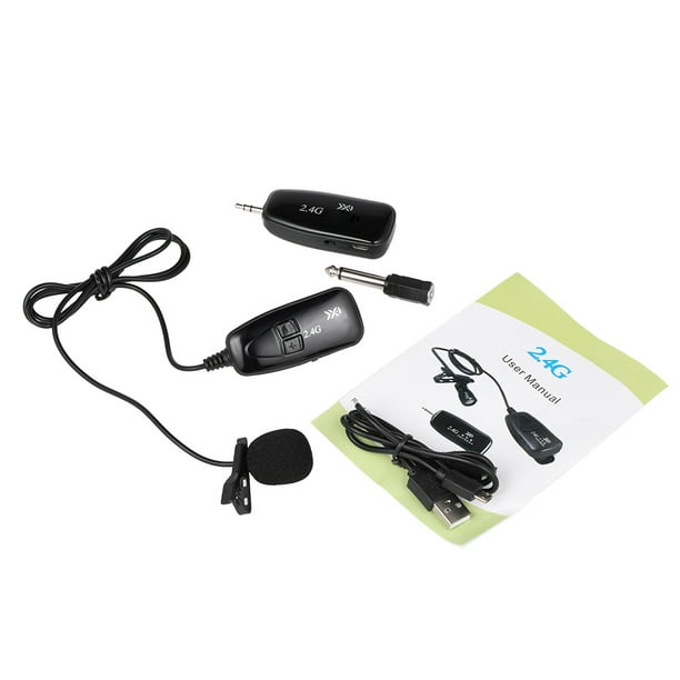 XXDG18L 2.4G Wireless Microphone Hands Free Clipon Lapel Portable
