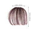 thumbnail image 2 of 3pcs Realistic Fake Hair Bangs Cosplay Fake Air Bangs Wig Bangs Woman Fake Bangs, 2 of 8