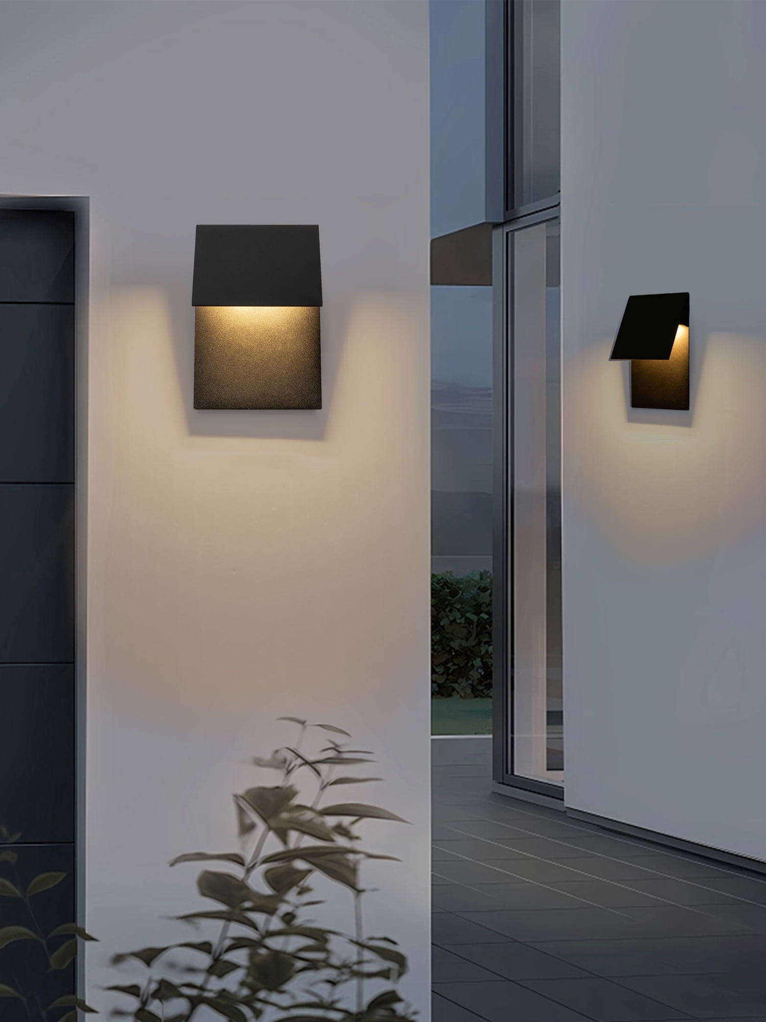 11"Modern Outdoor led Wall Light