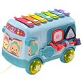 thumbnail image 1 of Música para Juguetes de autobús Sunnimix Juguete musical para niño niña Verde, 1 of 7