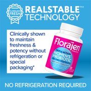 Florajen Triple Action Women's Probiotic, Adult Immune Support & Digestive Supplement, 30 Count