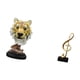 thumbnail image 5 of Escultura de mesa Cabeza de Tigre, Figura de escritorio, Escultura de nota musical, Adorno decorativo de resina, Adecuado para sala de estar, dormitor, 5 of 8