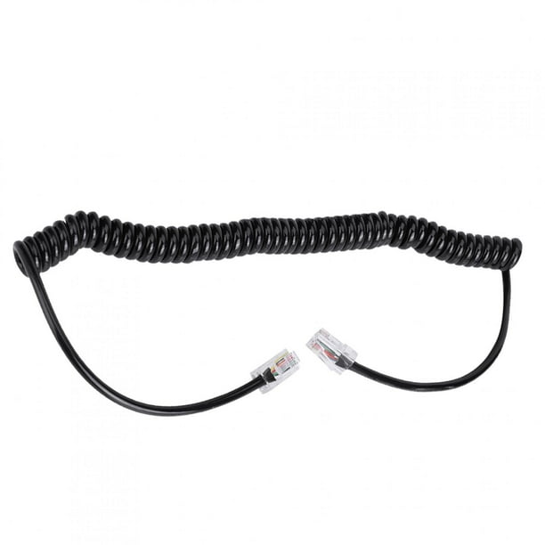 Cable de Micrófono RJ45, Nús de Cable de Micrófono RJ45 de 8 Pines Para Micrófono de Altavoz de Radio de Coche