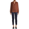thumbnail image 5 of Time and Tru Women's Millennium Skinny Pants, 5 of 6